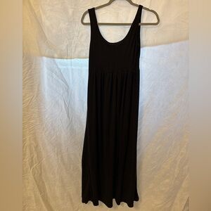 See You Monday Black Maxi Dress